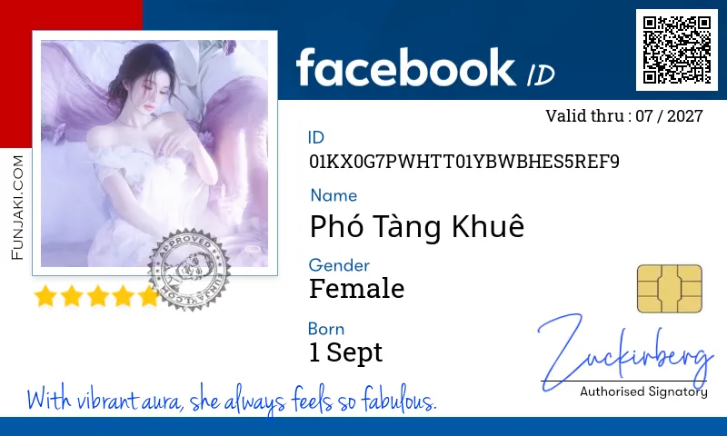 Facebook ID Card