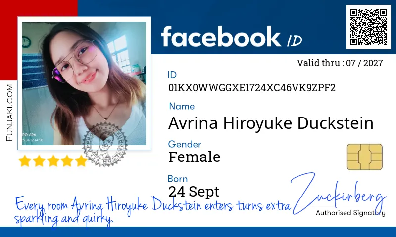 Facebook ID Card