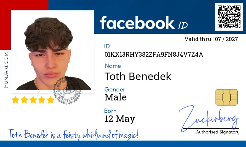 Facebook ID Card