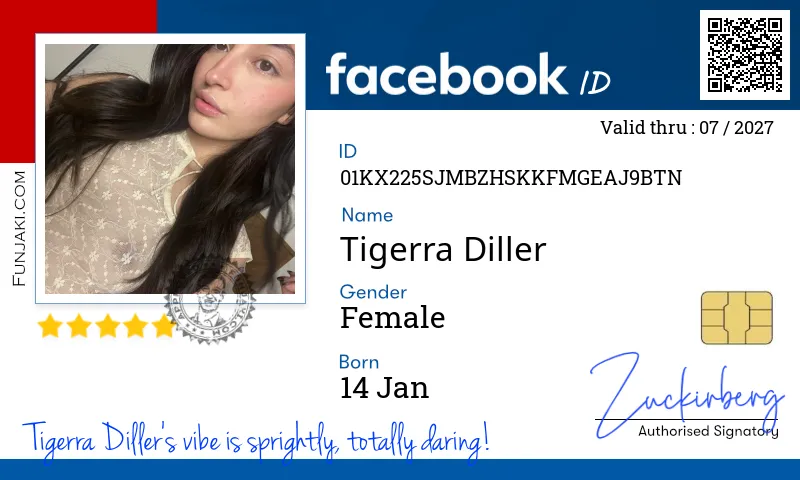 Facebook ID Card