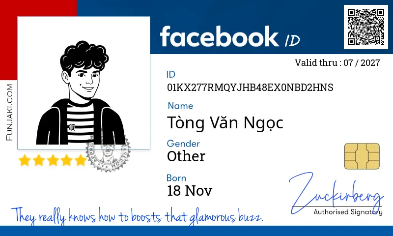 Facebook ID Card
