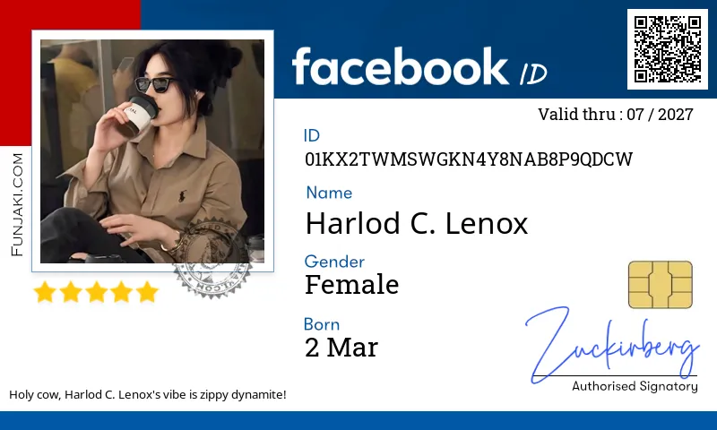 Facebook ID Card