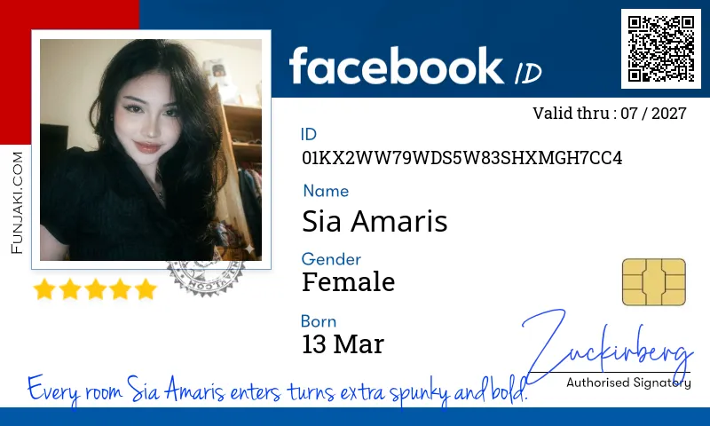 Facebook ID Card
