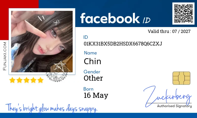 Facebook ID Card