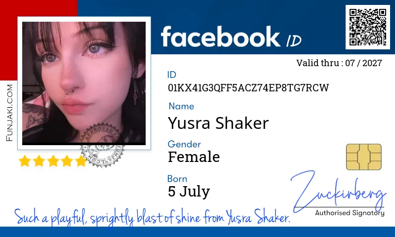 Facebook ID Card
