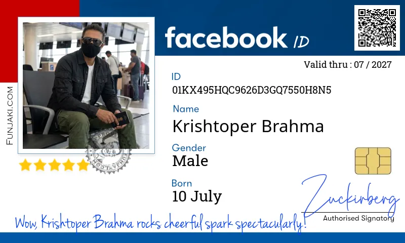 Facebook ID Card