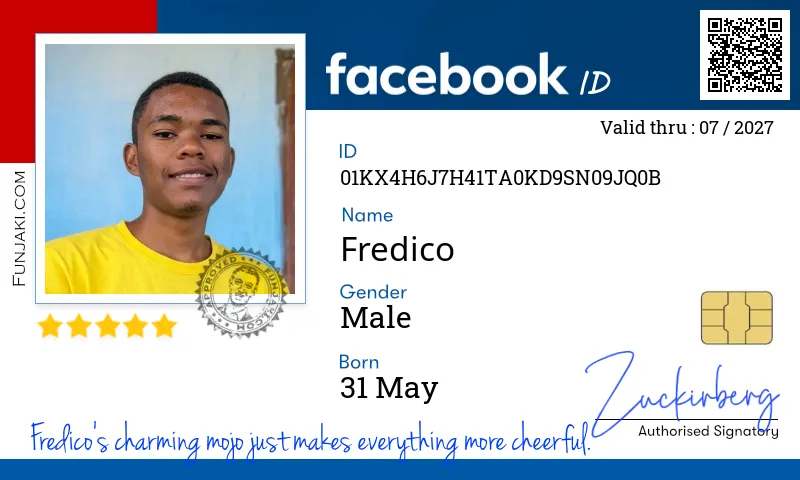 Facebook ID Card