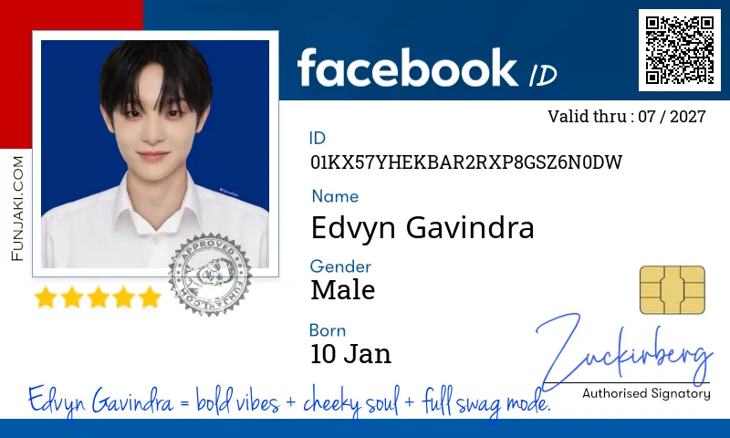 Facebook ID Card