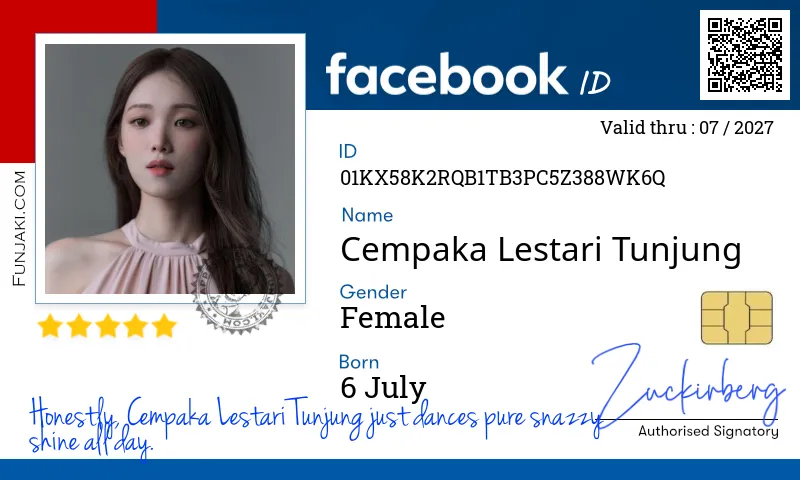 Facebook ID Card
