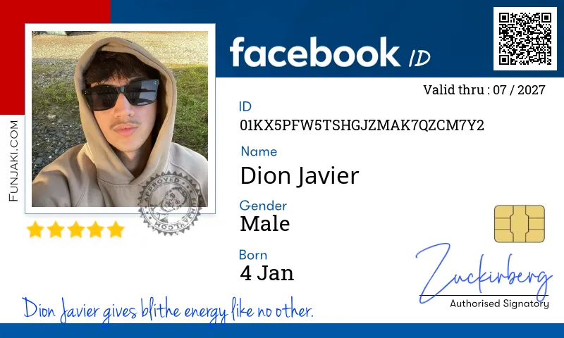 Facebook ID Card