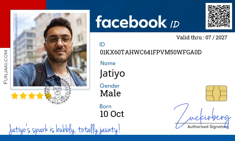 Facebook ID Card