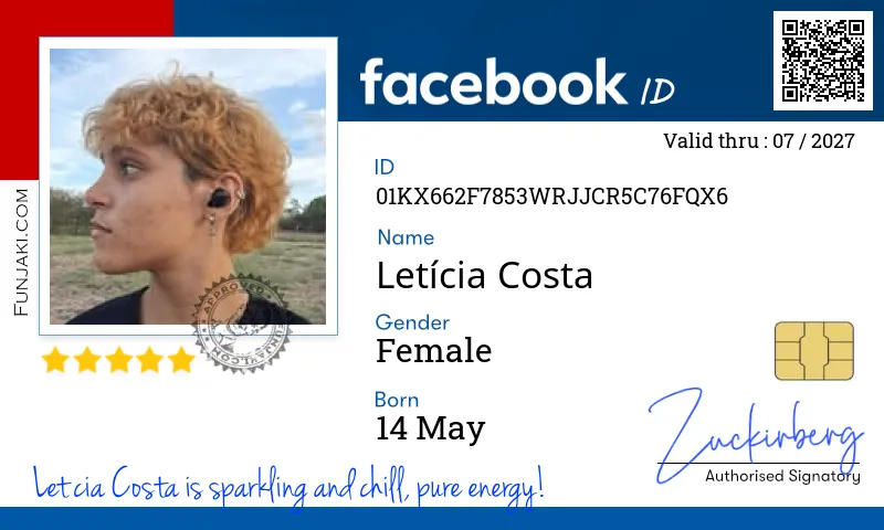 Facebook ID Card