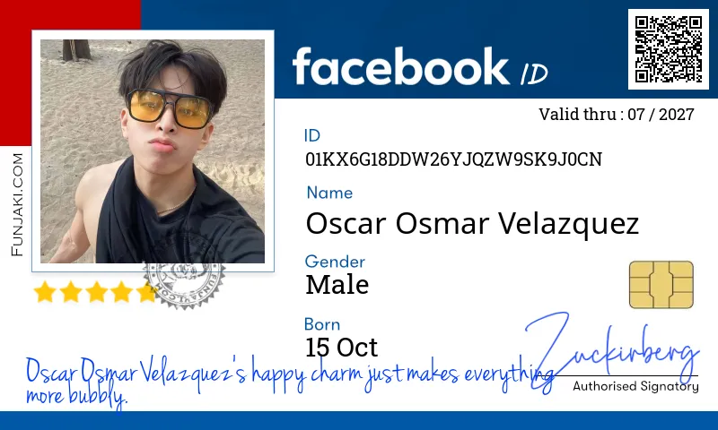 Facebook ID Card