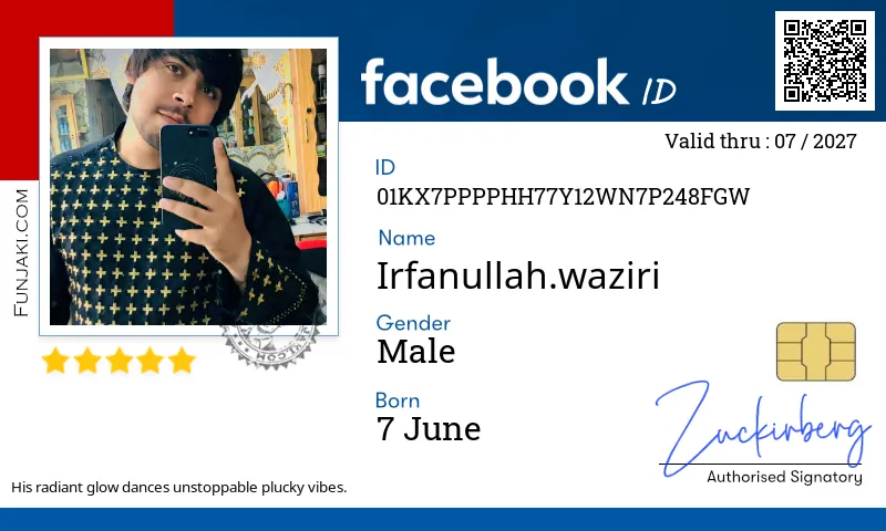 Facebook ID Card