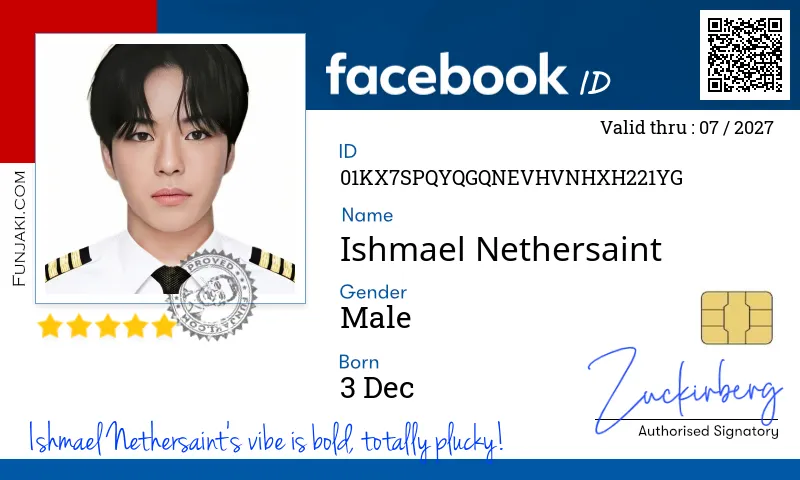 Facebook ID Card