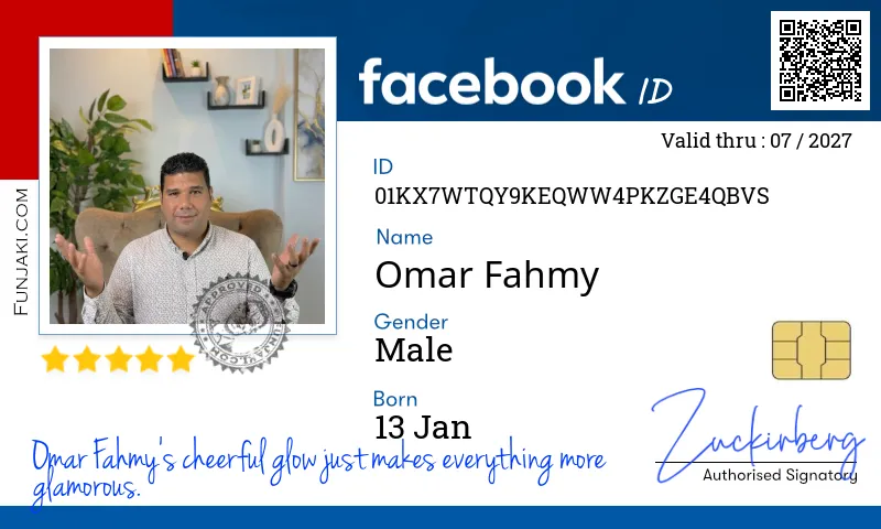 Facebook ID Card