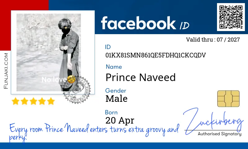 Facebook ID Card