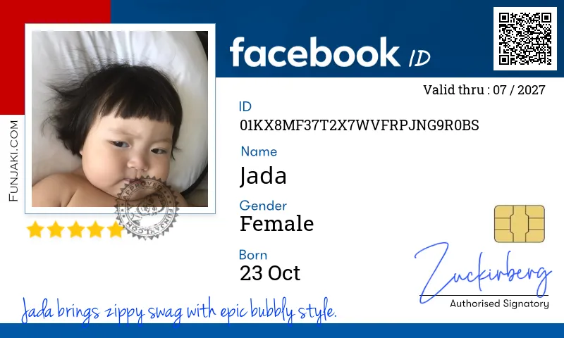 Facebook ID Card