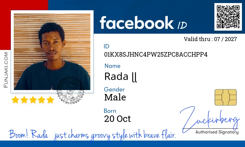 Facebook ID Card