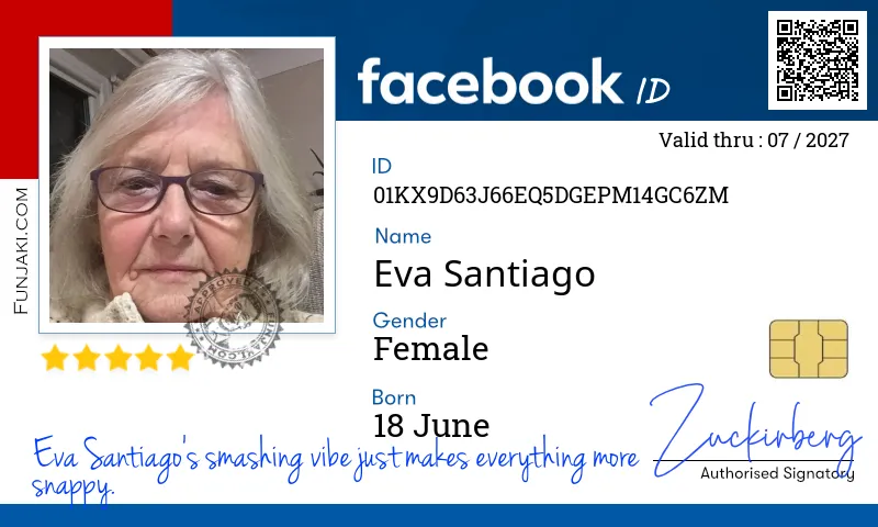 Facebook ID Card