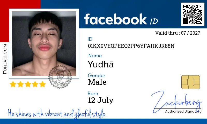 Facebook ID Card