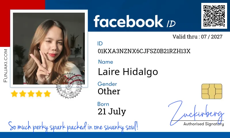 Facebook ID Card