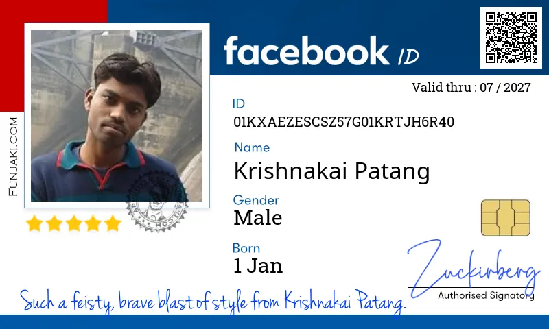 Facebook ID Card