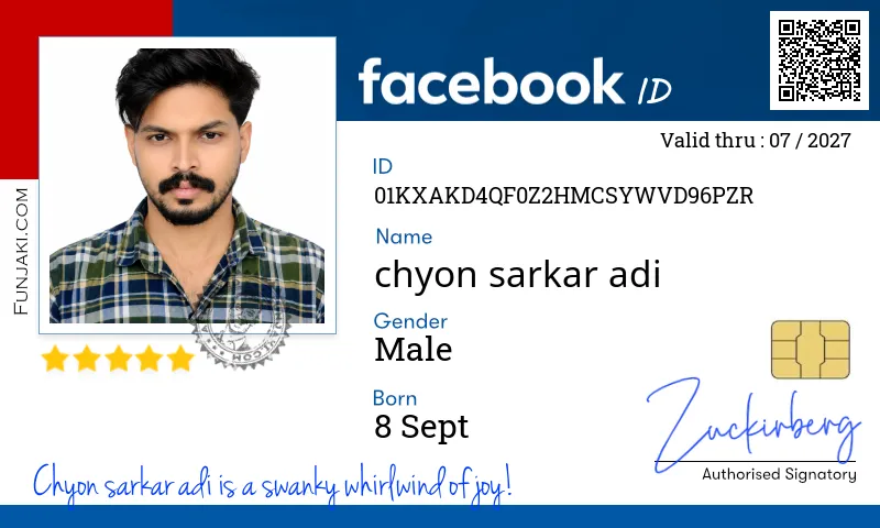 Facebook ID Card