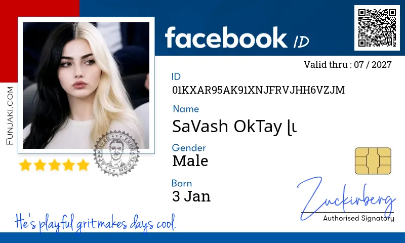 Facebook ID Card