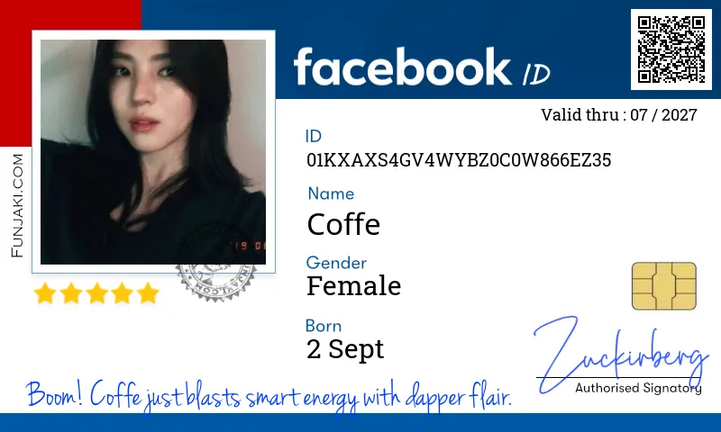 Facebook ID Card