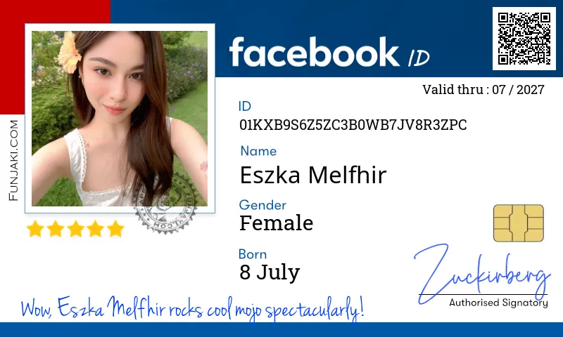 Facebook ID Card