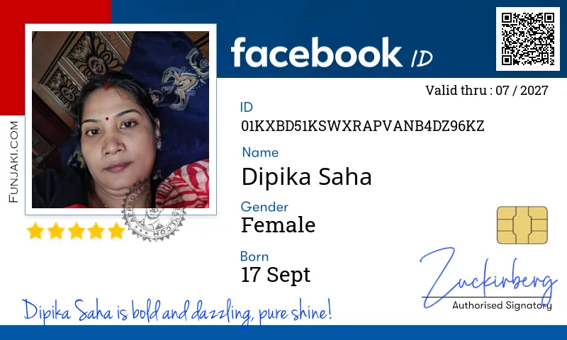 Facebook ID Card