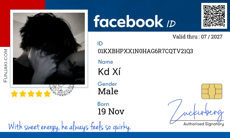 Facebook ID Card