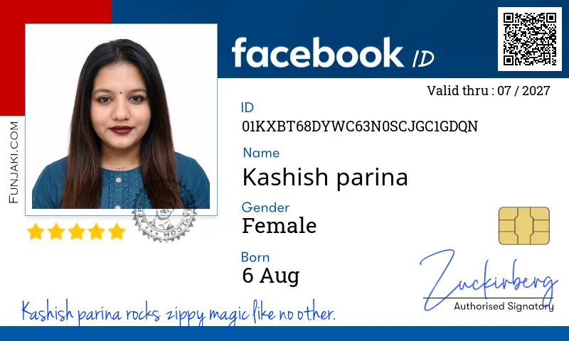 Facebook ID Card