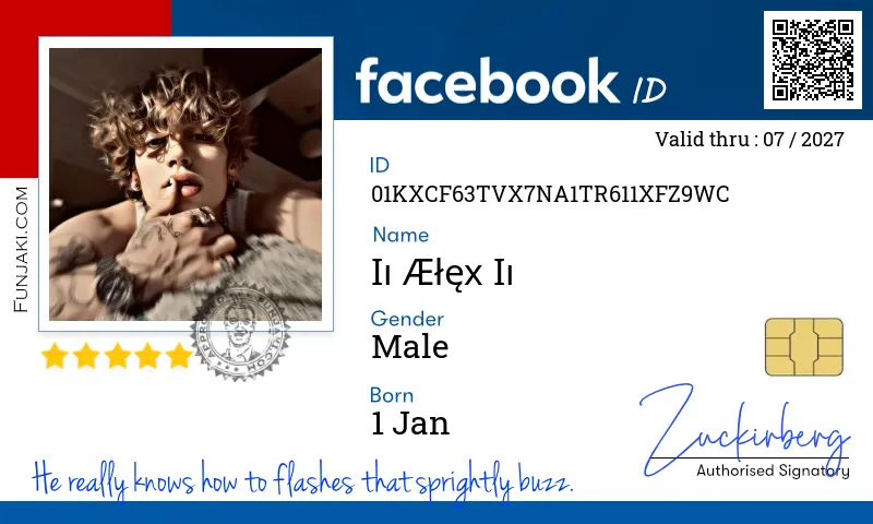 Facebook ID Card