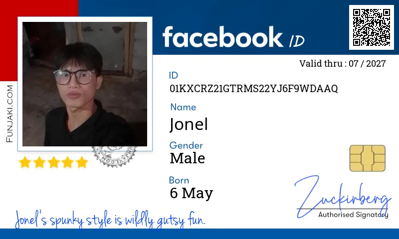 Facebook ID Card
