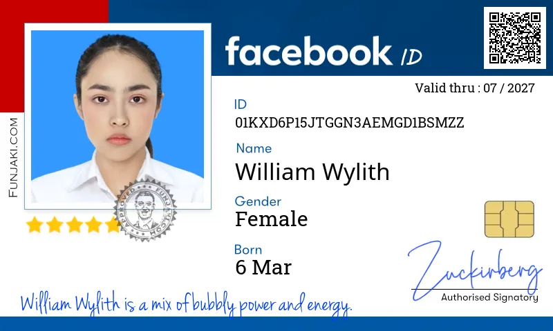 Facebook ID Card