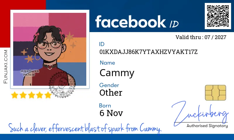 Facebook ID Card