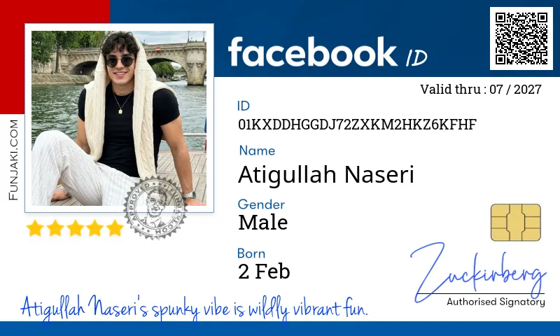 Facebook ID Card