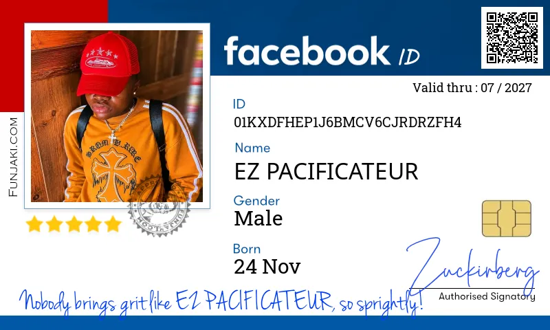 Facebook ID Card
