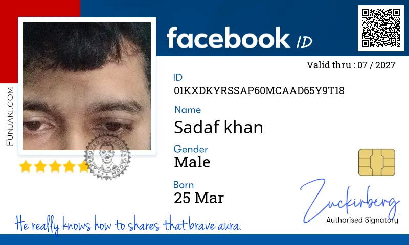 Facebook ID Card
