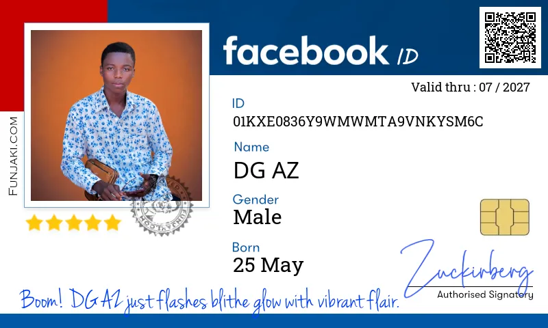 Facebook ID Card
