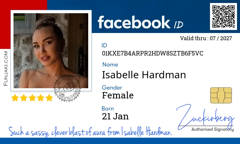 Facebook ID Card