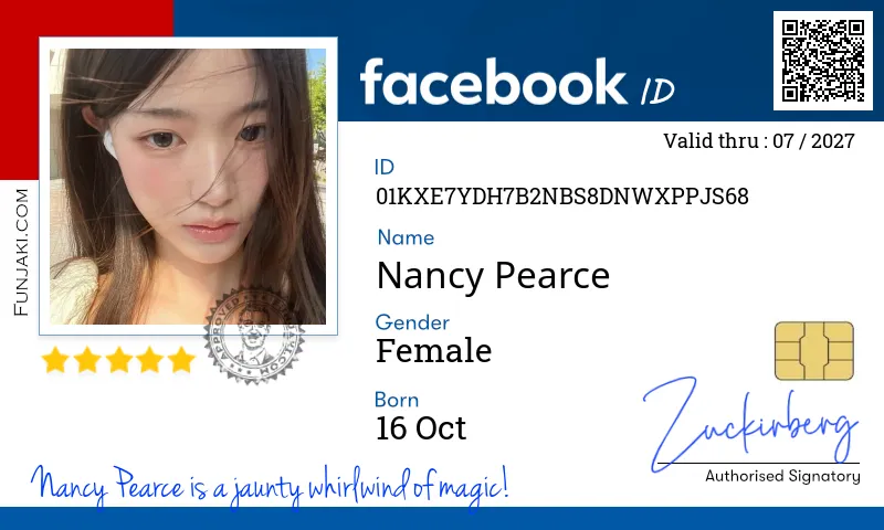 Facebook ID Card