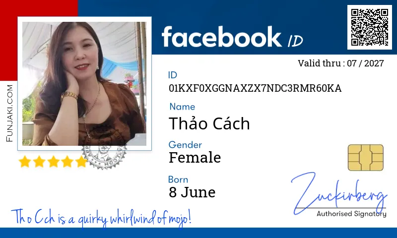 Facebook ID Card