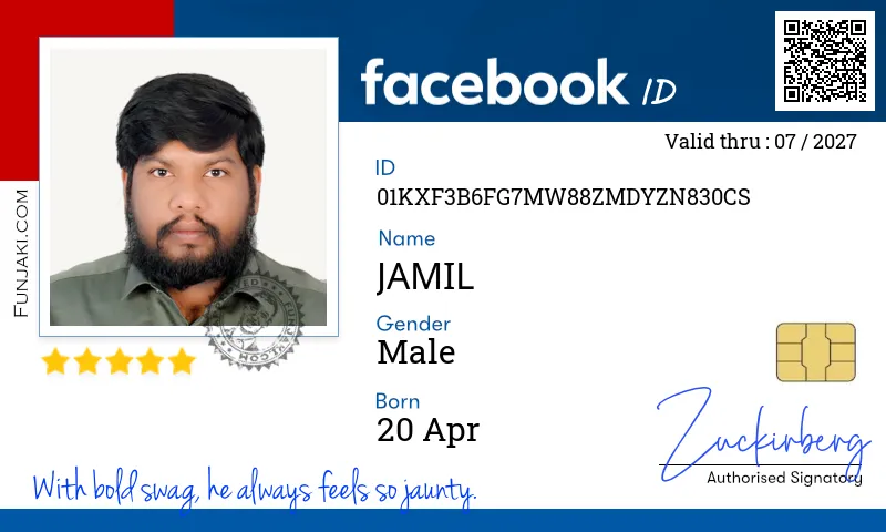 Facebook ID Card