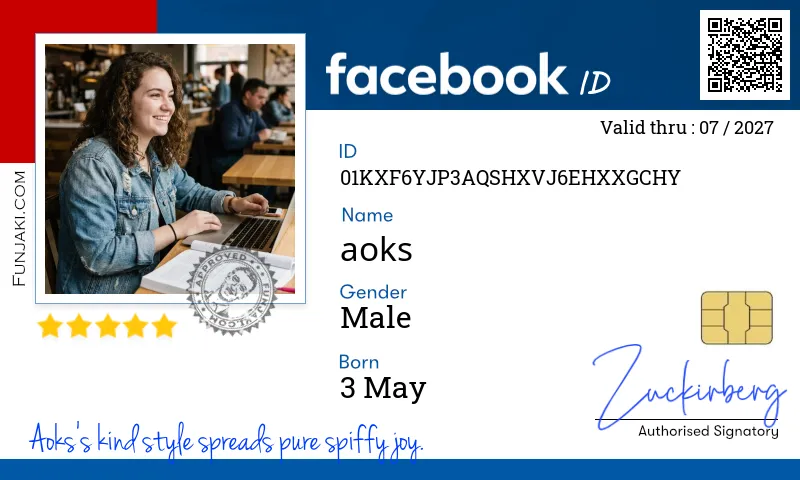 Facebook ID Card