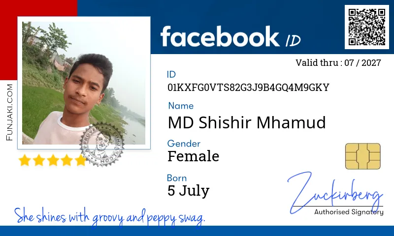 Facebook ID Card