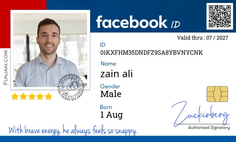 Facebook ID Card
