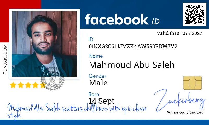 Facebook ID Card